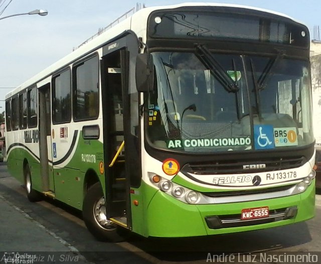 Expresso Real Rio RJ 133.178 na cidade de Nova Iguaçu, Rio de Janeiro, Brasil, por André Luiz Nascimento. Número da foto: #2361619.