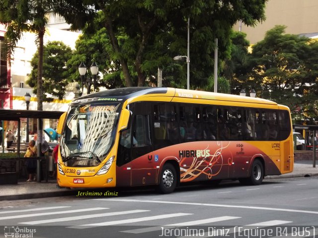 Araucária Transportes Coletivos LC302 na cidade de Curitiba, Paraná, Brasil, por Jerônimo Diniz. ID da foto: 2361761.