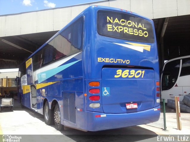 Nacional Expresso 36301 na cidade de Ribeirão Preto, São Paulo, Brasil, por Erwin  Luiz. Número da foto: #2361353.