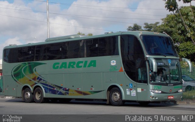 Viação Garcia 7767 na cidade de São Paulo, São Paulo, Brasil, por Cristiano Soares da Silva. Número da foto: #2361731.