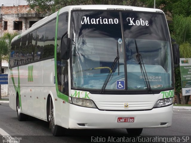 MK Turismo 7000 na cidade de Aparecida, São Paulo, Brasil, por Fabio Alcantara. Número da foto: #2361342.