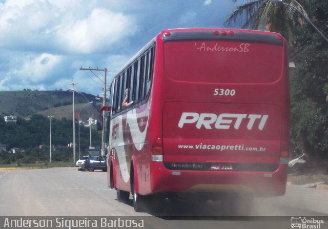 Viação Pretti 5300 na cidade de Colatina, Espírito Santo, Brasil, por Anderson Siqueira Barbosa. Número da foto: #2362244.