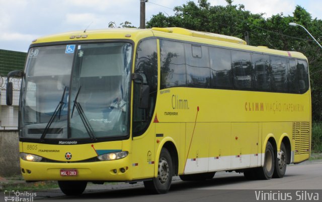 Viação Itapemirim 8805 na cidade de Recife, Pernambuco, Brasil, por Vinicius Silva. Número da foto: #2362152.