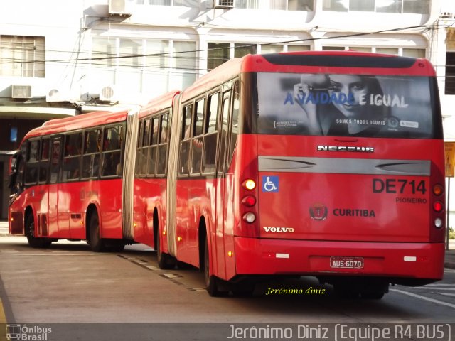 Cristo Rei > CCD Transporte Coletivo > SPE Via Mobilidade S/A DE714 na cidade de Curitiba, Paraná, Brasil, por Jerônimo Diniz. Número da foto: #2361762.
