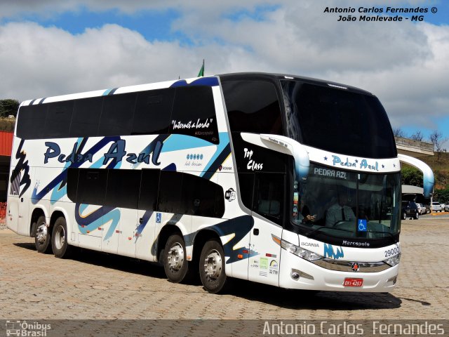 Pedra Azul Turismo 29000 na cidade de João Monlevade, Minas Gerais, Brasil, por Antonio Carlos Fernandes. Número da foto: #2361739.