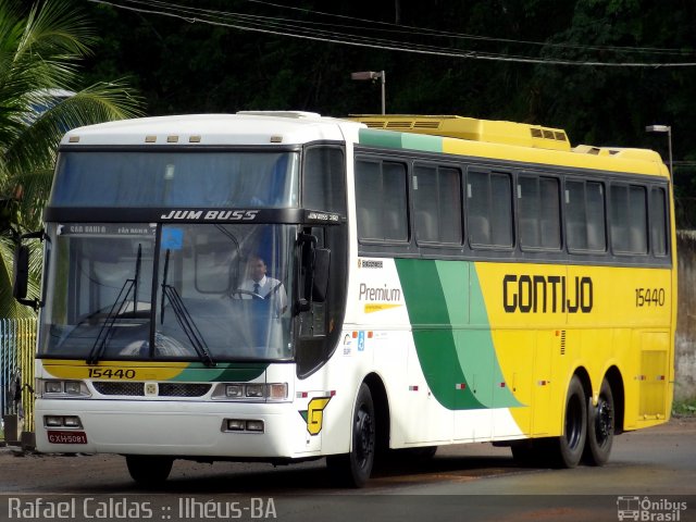 Empresa Gontijo de Transportes 15440 na cidade de Ilhéus, Bahia, Brasil, por Rafael Caldas. ID da foto: 2362034.