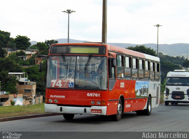 Viação Santa Edwiges 69761 na cidade de Belo Horizonte, Minas Gerais, Brasil, por Adão Raimundo Marcelino. Número da foto: #2364263.