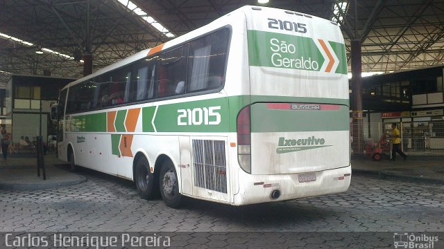 Cia. São Geraldo de Viação 21015 na cidade de Vitória, Espírito Santo, Brasil, por Carlos Henrique Pereira. ID da foto: 2363005.