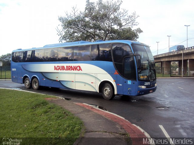 Viação Águia Branca 22670 na cidade de Vitória, Espírito Santo, Brasil, por Matheus Mendes. Número da foto: #2363088.