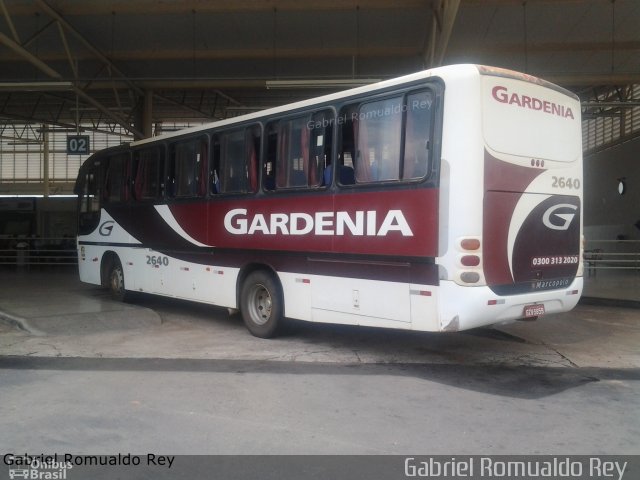 Expresso Gardenia 2640 na cidade de Passos, Minas Gerais, Brasil, por Gabriel Romualdo Rey . Número da foto: #2363743.
