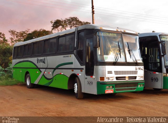 Turin Transportes 320 na cidade de Ouro Branco, Minas Gerais, Brasil, por Alexandre  Teixeira Valente. ID da foto: 2364468.