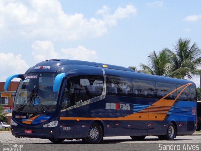 Breda Transportes e Serviços 1724 na cidade de Peruíbe, São Paulo, Brasil, por Sandro Alves. Número da foto: #2365224.