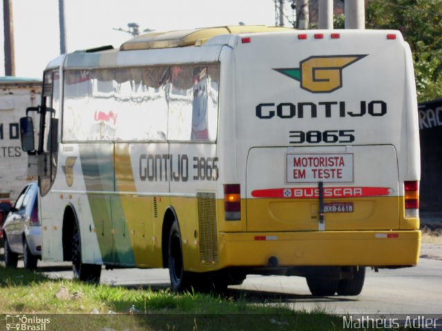 Empresa Gontijo de Transportes 3865 na cidade de Belo Horizonte, Minas Gerais, Brasil, por Matheus Adler. ID da foto: 2365997.