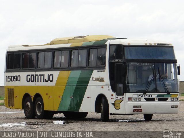 Empresa Gontijo de Transportes 15090 na cidade de Vitória da Conquista, Bahia, Brasil, por João Victor. ID da foto: 2366308.