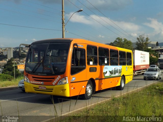 Viação Novo Retiro 88095 na cidade de Belo Horizonte, Minas Gerais, Brasil, por Adão Raimundo Marcelino. Número da foto: #2366147.