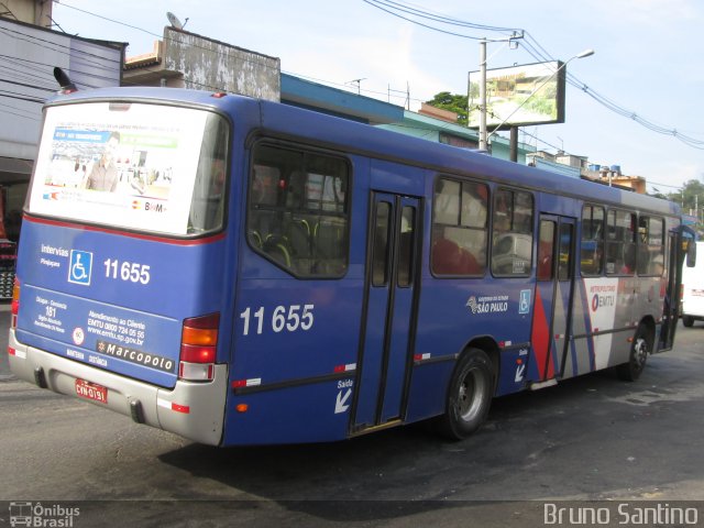 Viação Pirajuçara 11.655 na cidade de Taboão da Serra, São Paulo, Brasil, por Bruno Santino. Número da foto: #2365231.