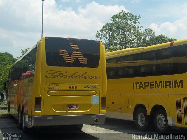 Viação Itapemirim 45259 na cidade de São Paulo, São Paulo, Brasil, por Renato Magalhaes. ID da foto: 2365225.