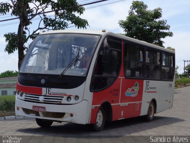 JE Transportes 310 na cidade de Pedro de Toledo, São Paulo, Brasil, por Sandro Alves. Número da foto: #2365156.