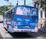 Viação Piracicabana 7207 na cidade de Santos, São Paulo, Brasil, por Giuseppe Thiago Russodivito. Número da foto: #:id.