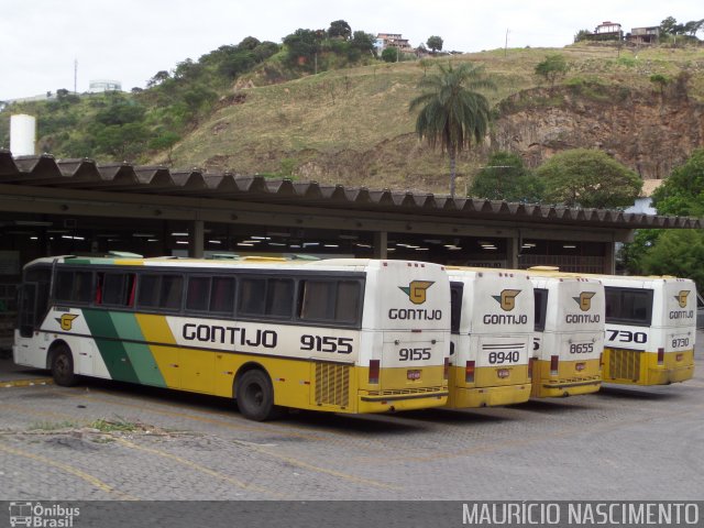 Empresa Gontijo de Transportes 9155 na cidade de Belo Horizonte, Minas Gerais, Brasil, por Maurício Nascimento. ID da foto: 2367446.