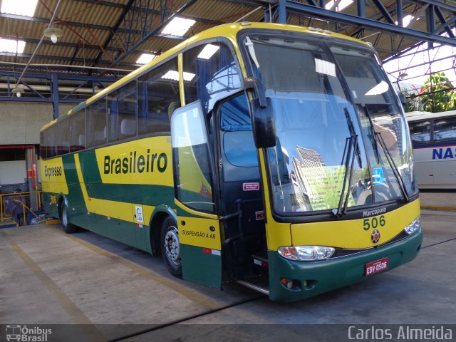 Expresso Brasileiro 506 na cidade de São Paulo, São Paulo, Brasil, por Carlos Almeida. ID da foto: 2366920.