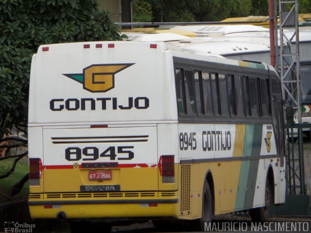 Empresa Gontijo de Transportes 8945 na cidade de Belo Horizonte, Minas Gerais, Brasil, por Maurício Nascimento. ID da foto: 2367493.