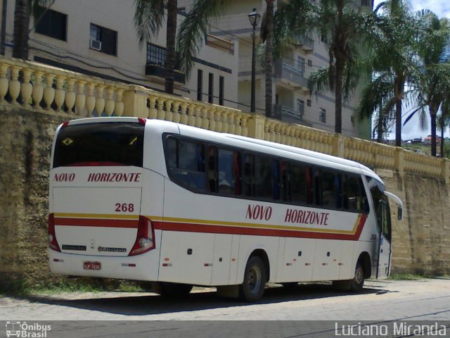 Viação Novo Horizonte 268 na cidade de Viçosa, Minas Gerais, Brasil, por Luciano Miranda. ID da foto: 2366780.