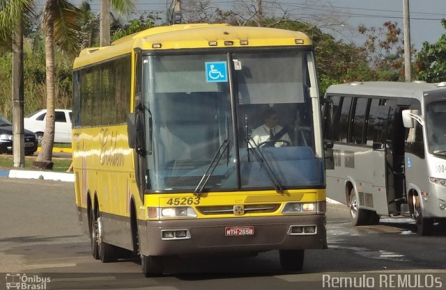 Viação Itapemirim 45263 na cidade de São Luís, Maranhão, Brasil, por Romulo de Oliveira Clementino. ID da foto: 2366493.