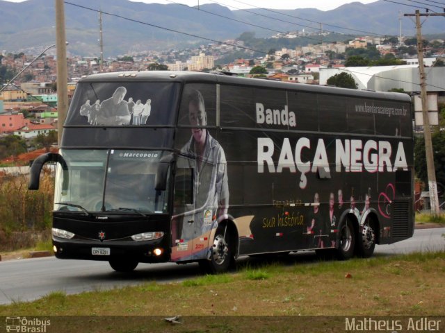 Duarte Turismo 2411 na cidade de Belo Horizonte, Minas Gerais, Brasil, por Matheus Adler. Número da foto: #2367863.
