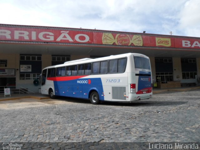 Viação Riodoce 71203 na cidade de Manhuaçu, Minas Gerais, Brasil, por Luciano Miranda. Número da foto: #2366787.