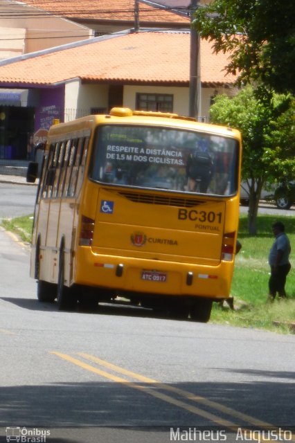 Transporte Coletivo Glória BC301 na cidade de Curitiba, Paraná, Brasil, por Matheus  Augusto. ID da foto: 2366507.