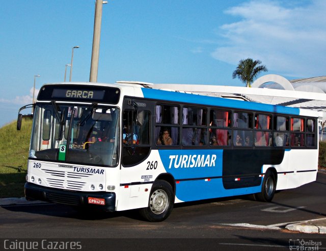 Turismar Transporte e Turismo 260 na cidade de Marília, São Paulo, Brasil, por Caique Cazares. Número da foto: #2366695.