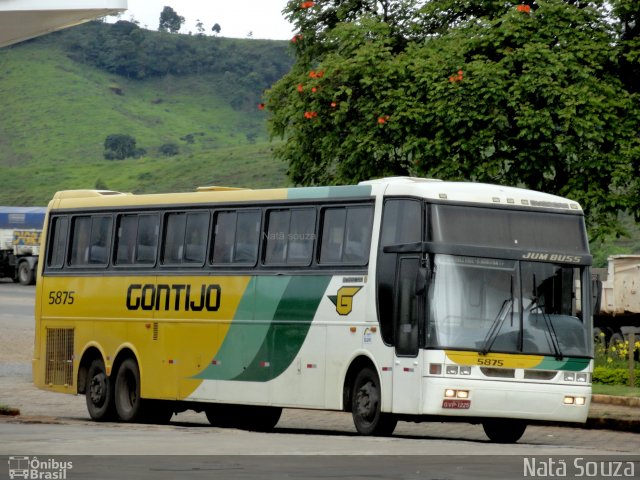 Empresa Gontijo de Transportes 5875 na cidade de João Monlevade, Minas Gerais, Brasil, por Natã  Souza. Número da foto: #2368048.
