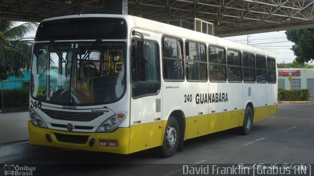 Transportes Guanabara 240 na cidade de Natal, Rio Grande do Norte, Brasil, por David Franklin. ID da foto: 2366617.