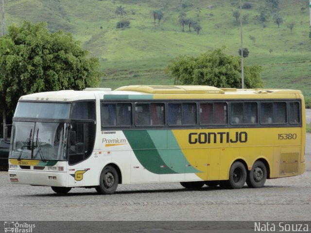 Empresa Gontijo de Transportes 15380 na cidade de João Monlevade, Minas Gerais, Brasil, por Natã  Souza. ID da foto: 2368020.