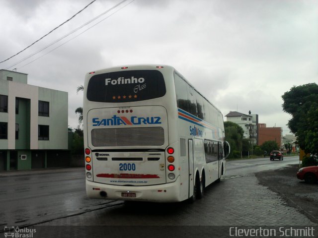 VUSC - Viação União Santa Cruz 2000 na cidade de Santa Maria, Rio Grande do Sul, Brasil, por Cleverton Schmitt. ID da foto: 2370189.