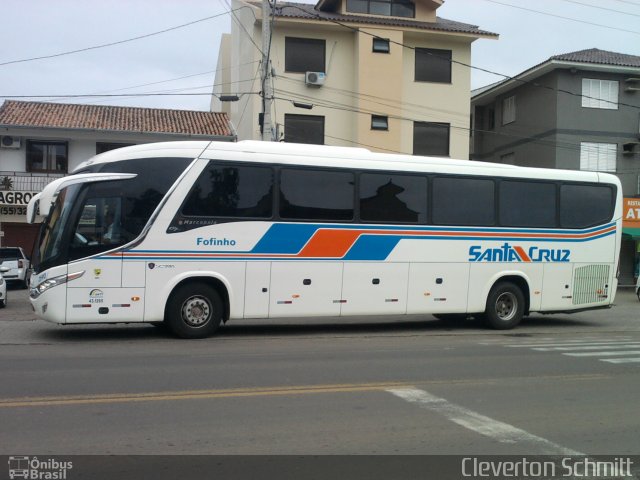 VUSC - Viação União Santa Cruz 2590 na cidade de Santa Maria, Rio Grande do Sul, Brasil, por Cleverton Schmitt. ID da foto: 2370187.