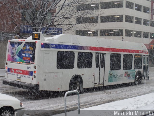 SEPTA - Southeastern Pennsylvania Transportation Autority 8476 na cidade de , por Marcelo Sousa de Miranda Júnior. Número da foto: #2369876.