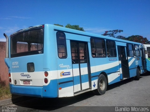 Viação Satélite 15751 na cidade de Serra, Espírito Santo, Brasil, por Danilo Moraes. Número da foto: #2368592.