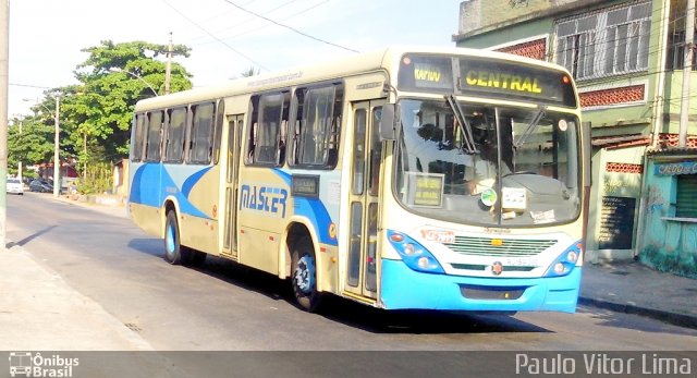 Master Transportes Coletivos de Passageiros RJ 159.080 na cidade de Rio de Janeiro, Rio de Janeiro, Brasil, por Paulo Vitor Lima. ID da foto: 2368746.