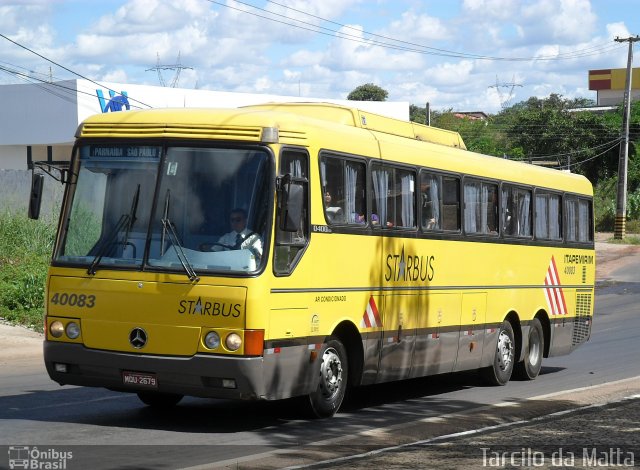 Viação Itapemirim 40083 na cidade de Teresina, Piauí, Brasil, por Tarcilo da Matta. Número da foto: #2368937.