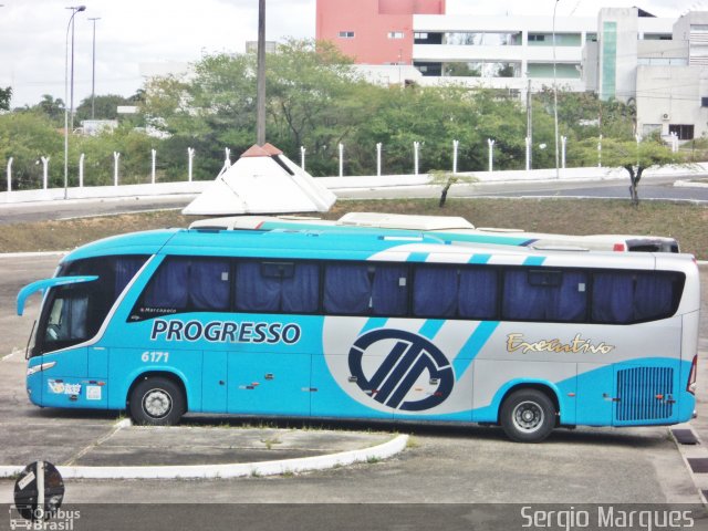 Auto Viação Progresso 6171 na cidade de Aracaju, Sergipe, Brasil, por Sergio Marques . Número da foto: #2369936.