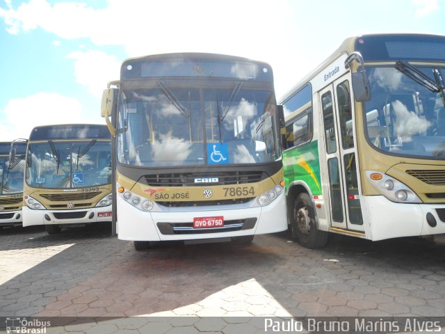 Expresso São José 78654 na cidade de SIA, Distrito Federal, Brasil, por Paulo Bruno Marins Alves. Número da foto: #2369981.