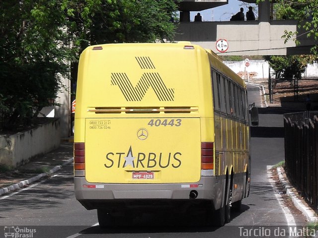 Viação Itapemirim 40443 na cidade de Teresina, Piauí, Brasil, por Tarcilo da Matta. Número da foto: #2368939.