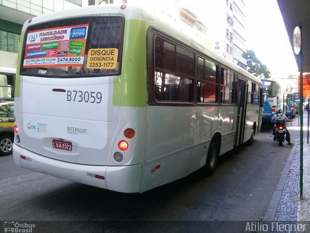 Viação Rubanil B73059 na cidade de Rio de Janeiro, Rio de Janeiro, Brasil, por Atilio Flegner. ID da foto: 2368608.