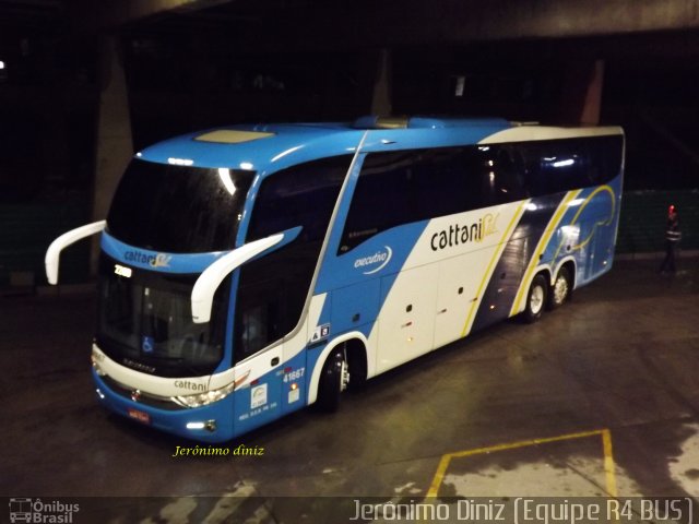 Cattani Sul Transportes e Turismo 41667 na cidade de Curitiba, Paraná, Brasil, por Jerônimo Diniz. Número da foto: #2371684.