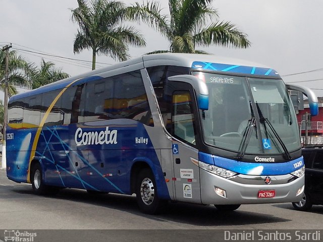 Viação Cometa 13261 na cidade de Praia Grande, São Paulo, Brasil, por Daniel Santos Sardi. Número da foto: #2371873.