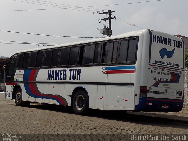 Hamer Tur 9400 na cidade de Praia Grande, São Paulo, Brasil, por Daniel Santos Sardi. Número da foto: #2371932.