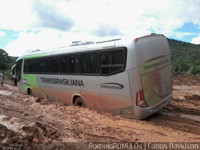 Transbrasiliana Transportes e Turismo 11322 na cidade de Placas, Pará, Brasil, por Romulo de Oliveira Clementino. Número da foto: #2371330.
