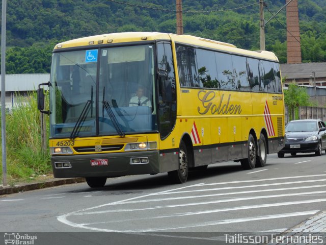 Viação Itapemirim 45203 na cidade de Juiz de Fora, Minas Gerais, Brasil, por Tailisson Fernandes. ID da foto: 2372575.